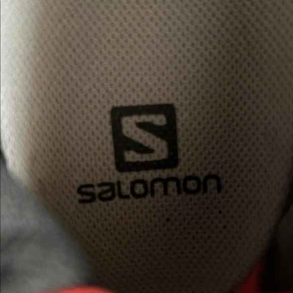 Salomon XR Mission 1 Teal and Red Trail women’s Running Shoes size 8.5 - Picture 11 of 13